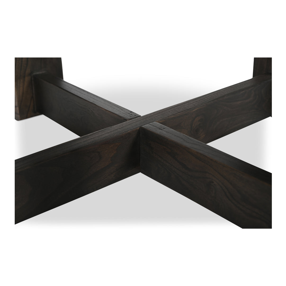 Moe's Home Collection - Glenn Round Dining Table Dark Brown - BB-1027-20-0 | American Home Furniture