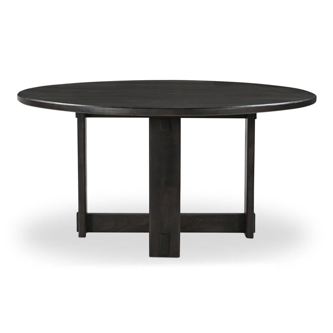 Moe's Home Collection - Glenn Round Dining Table Dark Brown - BB-1027-20-0 | American Home Furniture