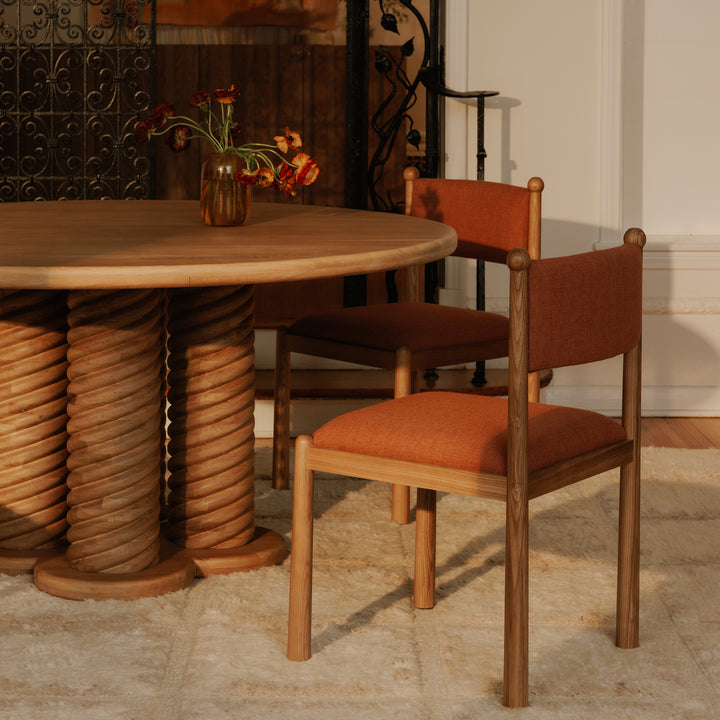 American Home Furniture Moe's Home Collection Treccia Round Dining Table