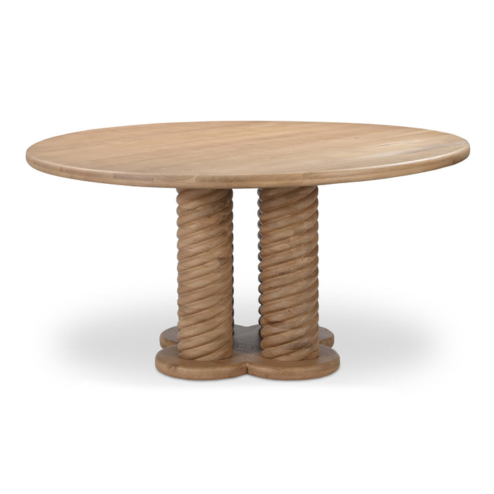 American Home Furniture Moe's Home Collection Treccia Round Dining Table