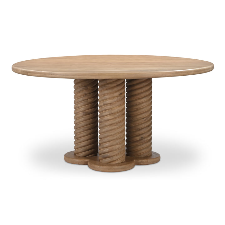 American Home Furniture Moe's Home Collection Treccia Round Dining Table