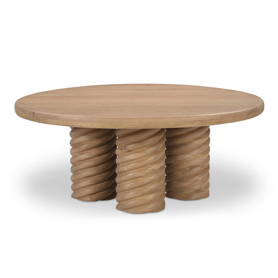 American Home Furniture Moe's Home Collection Treccia Round Coffee Table
