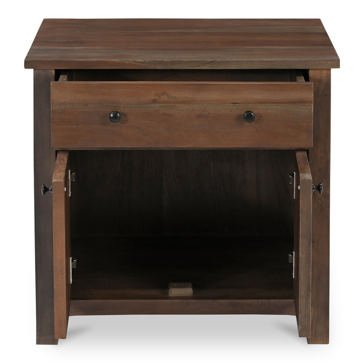 American Home Furniture Moe's Home Collection Gene Charging Nightstand