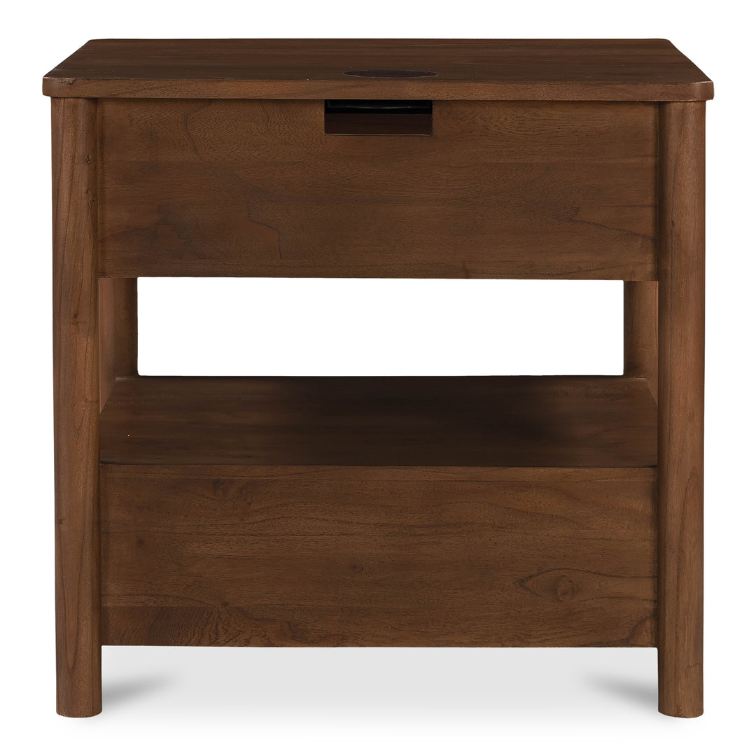 American Home Furniture Moe's Home Collection Lottie Charging Nightstand