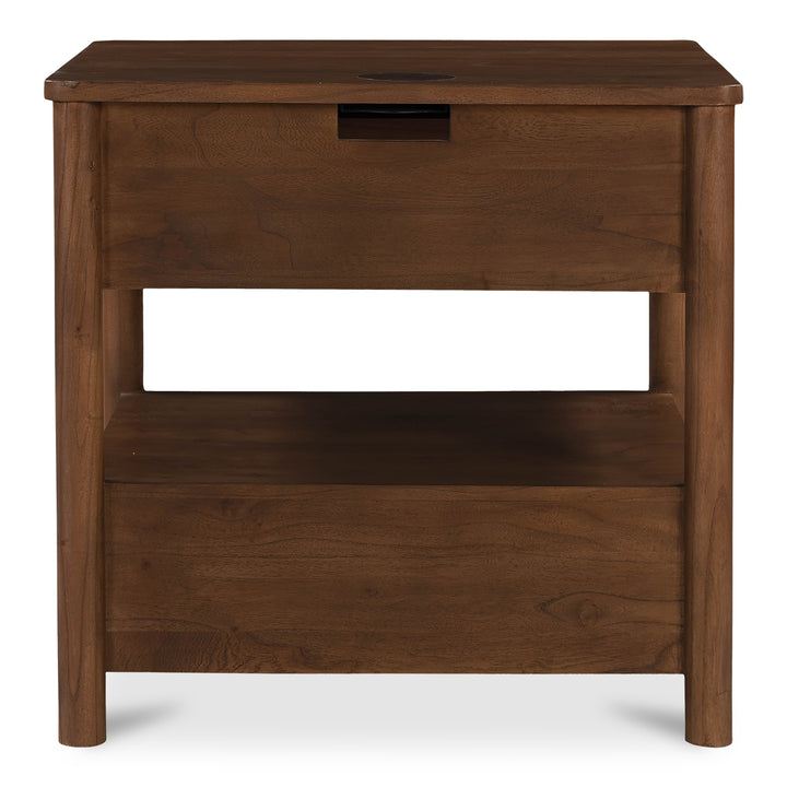 American Home Furniture Moe's Home Collection Lottie Charging Nightstand