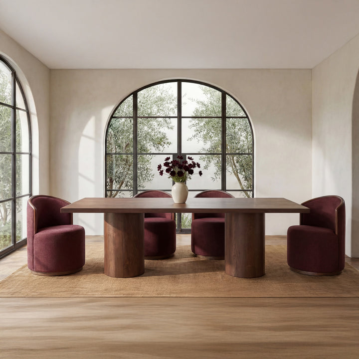 Hadley Dining Table Small Warm