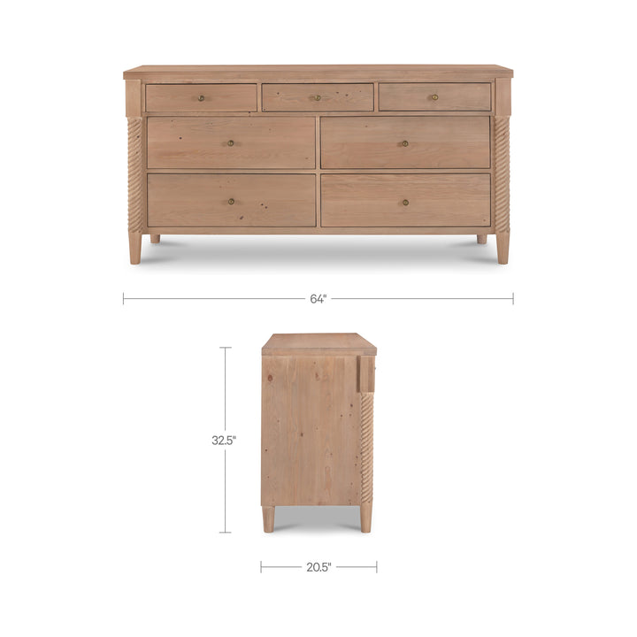 Joni 7 Drawer Dresser