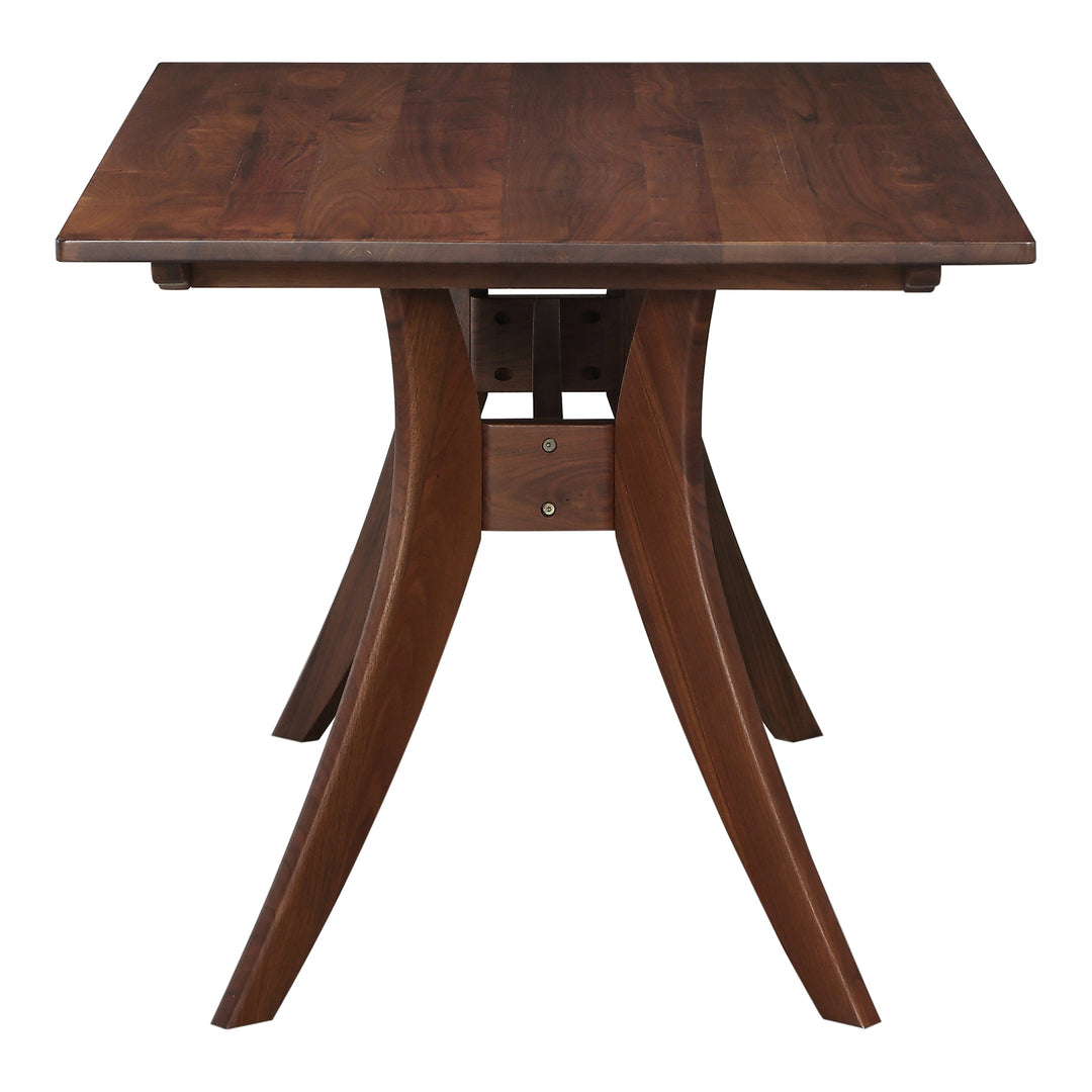 Moe's Home Collection - Florence Rectangular Dining Table Small Walnut - BC-1001-03 | American Home Furniture