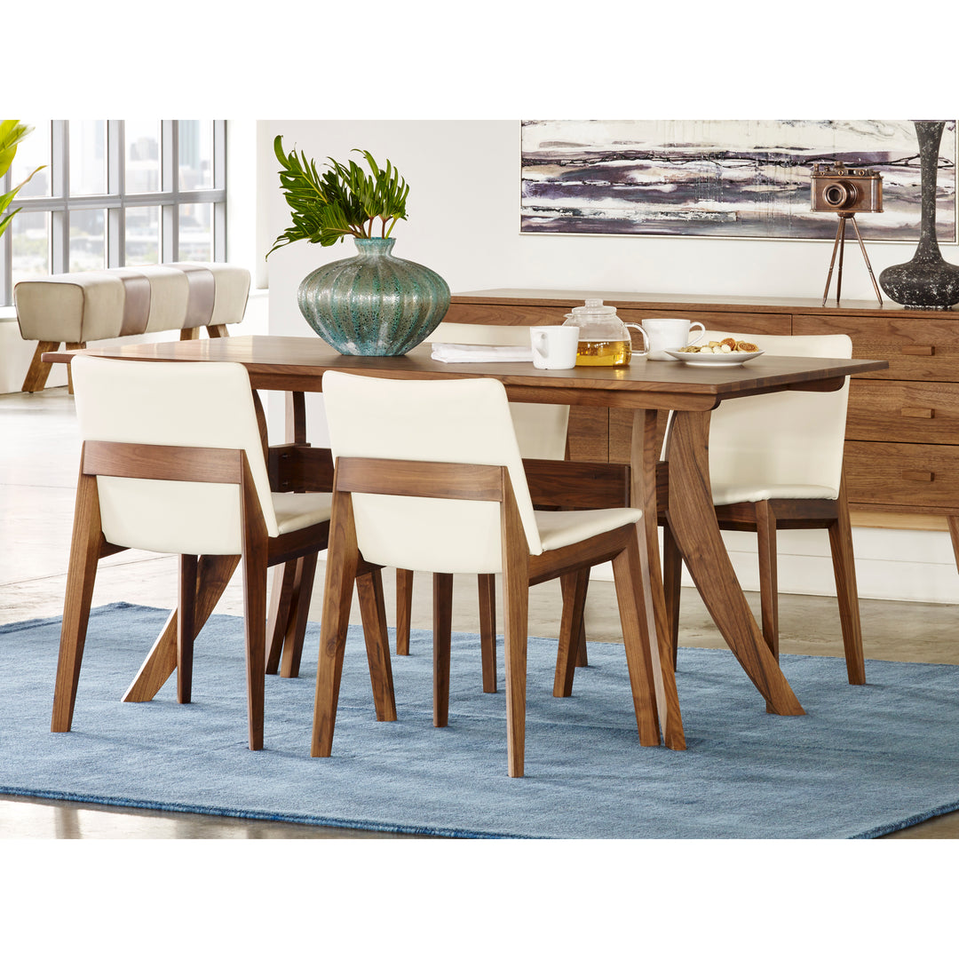 Moe's Home Collection - Florence Rectangular Dining Table Small Walnut - BC-1001-03 | American Home Furniture