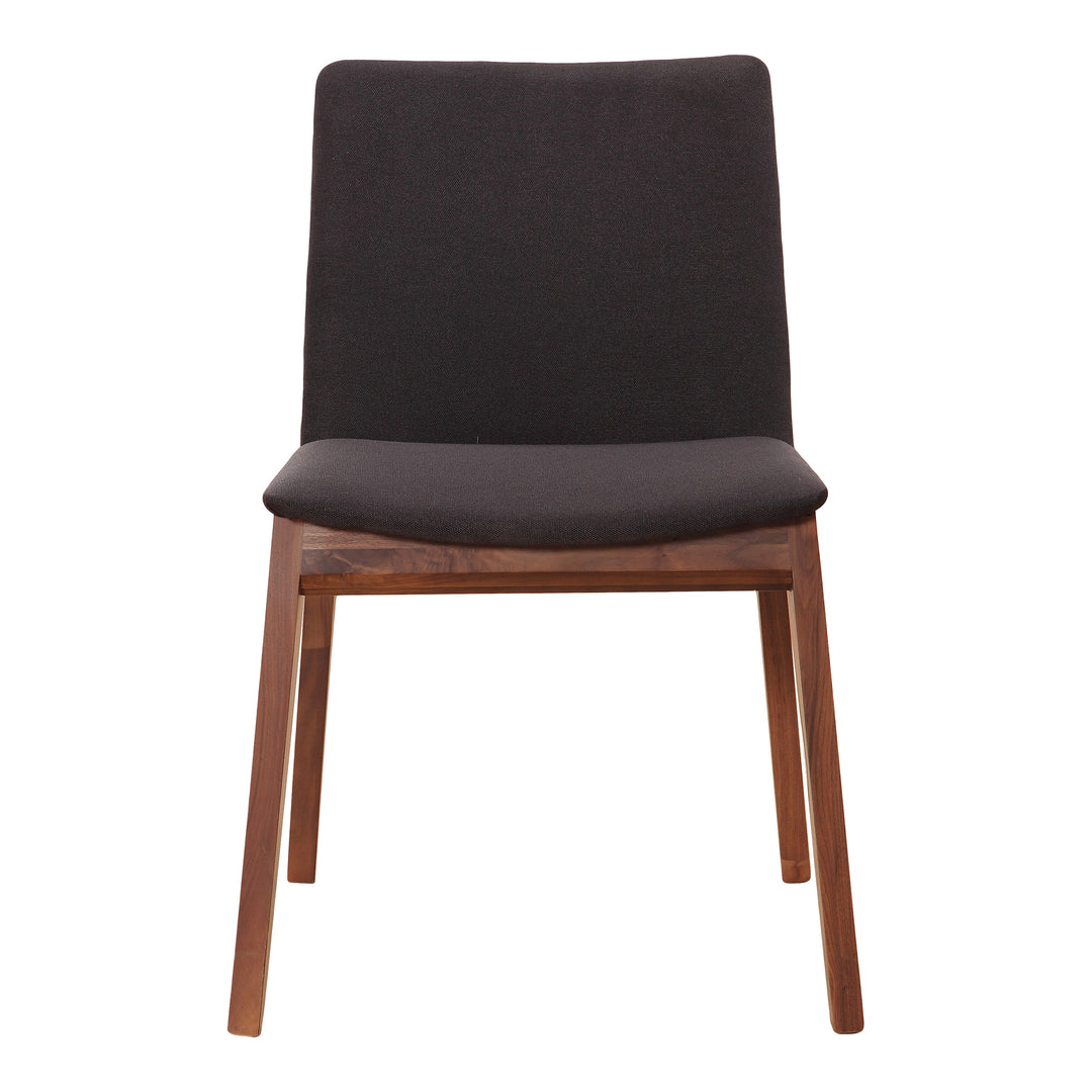 Moe's Home Collection - Deco Dining Chair Black - Set of 2 - BC-1016-02 | American Home Furniture