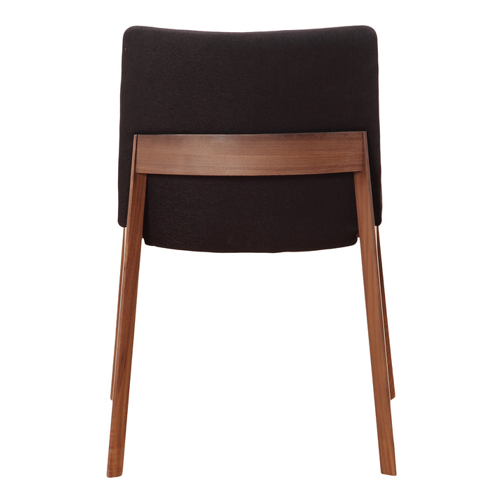 Moe's Home Collection - Deco Dining Chair Black - Set of 2 - BC-1016-02 | American Home Furniture