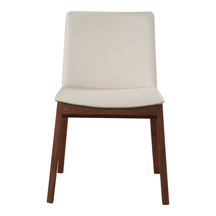 Moe's Home Collection - Deco Dining Chair White Pvc - Set of 2 - BC-1016-05 | American Home Furniture