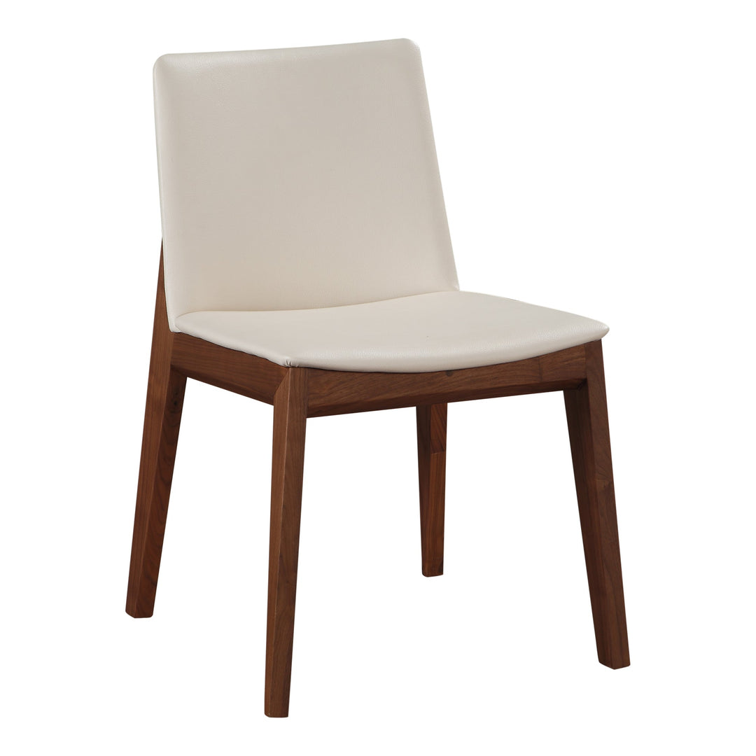 Deco Dining Chair White Pvc - Set of 2