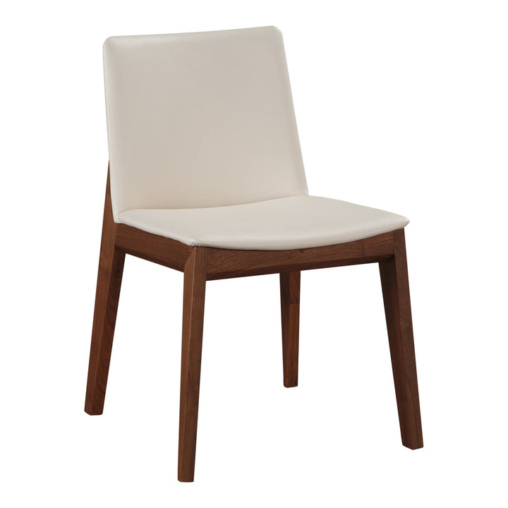 Deco Dining Chair White Pvc - Set of 2