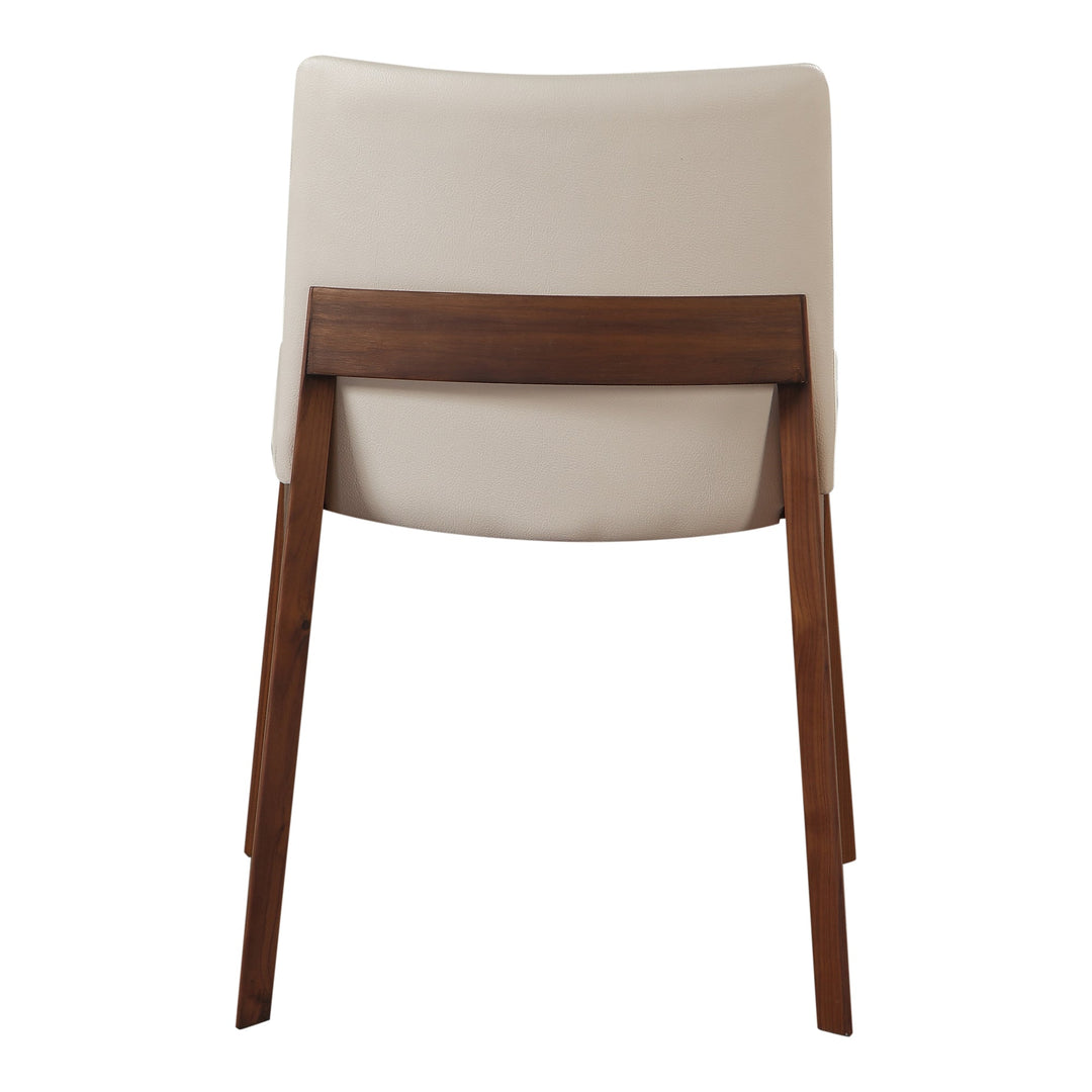 Deco Dining Chair White Pvc - Set of 2