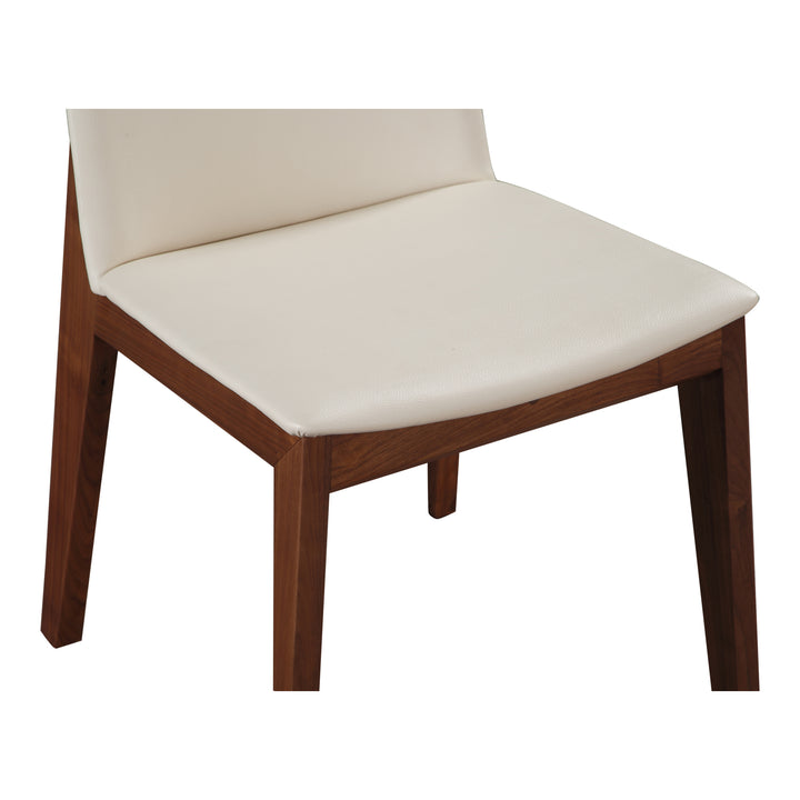 Moe's Home Collection - Deco Dining Chair White Pvc - Set of 2 - BC-1016-05 | American Home Furniture