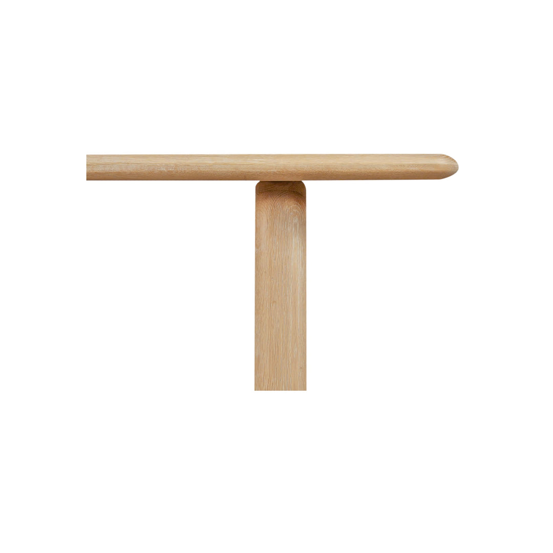 Moe's Home Collection - Malibu Dining Table White Oak - BC-1046-18 | American Home Furniture