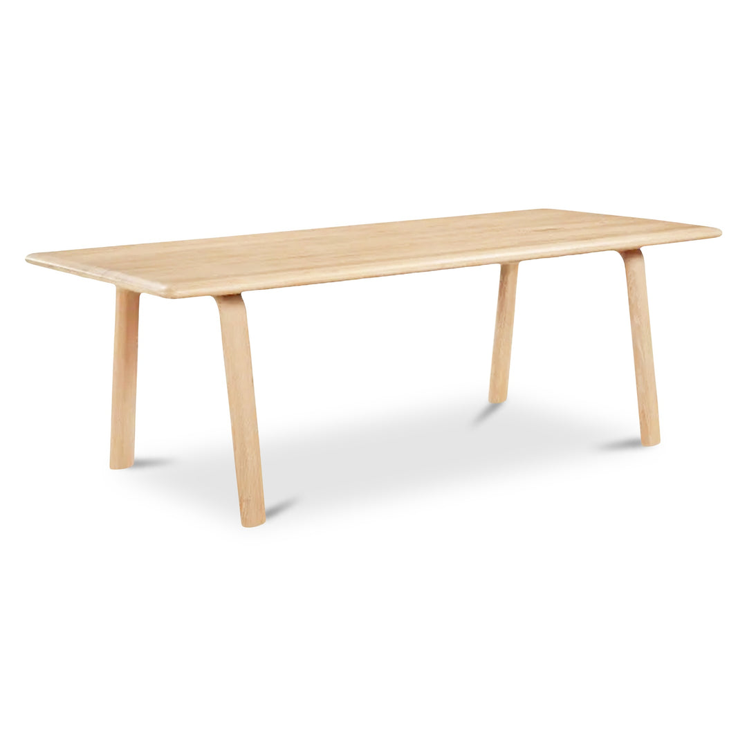 Moe's Home Collection - Malibu Dining Table White Oak - BC-1046-18 | American Home Furniture