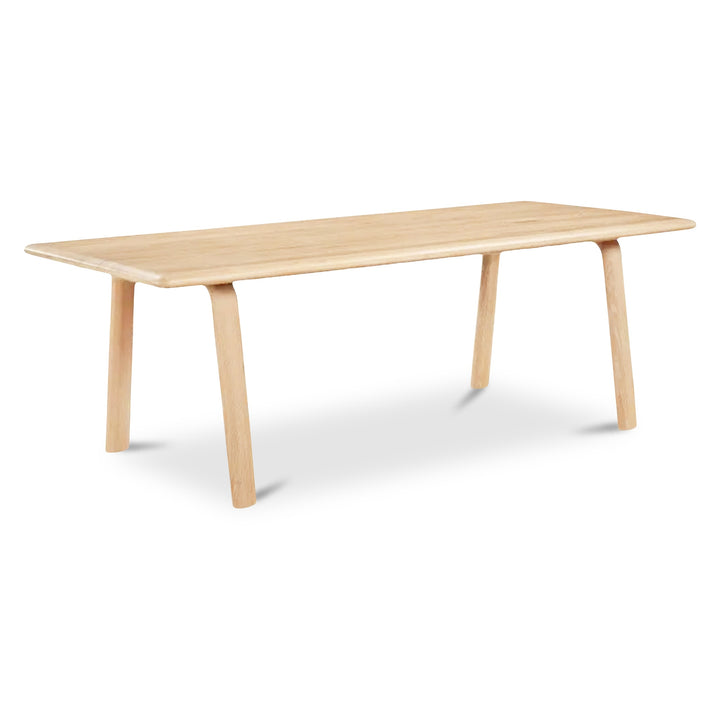 Moe's Home Collection - Malibu Dining Table White Oak - BC-1046-18 | American Home Furniture