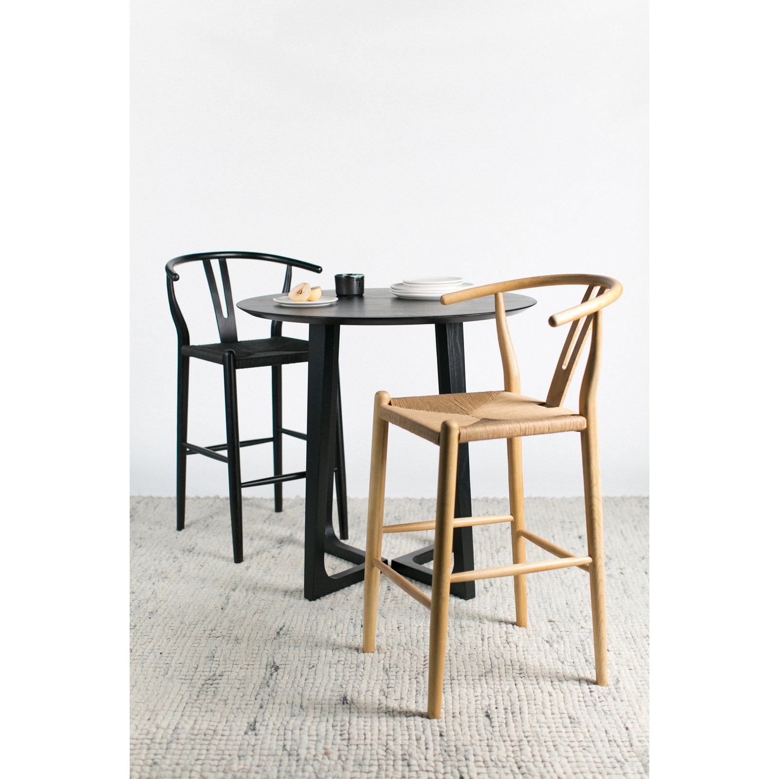 Moe's Home Collection - Godenza Counter Table Black Ash - BC-1089-02-0 | American Home Furniture