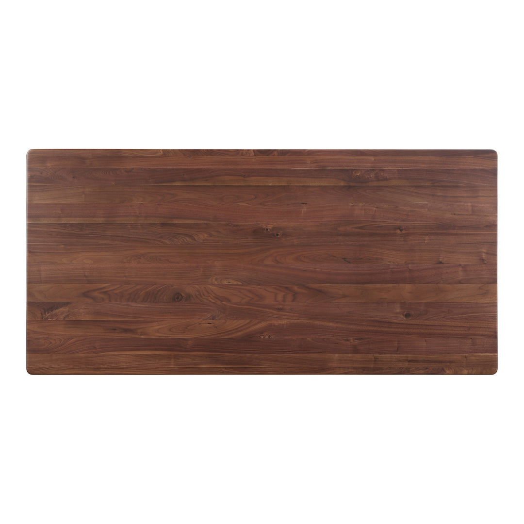 Moe's Home Collection - Silas Dining Table Walnut - BC-1097-24-0 | American Home Furniture
