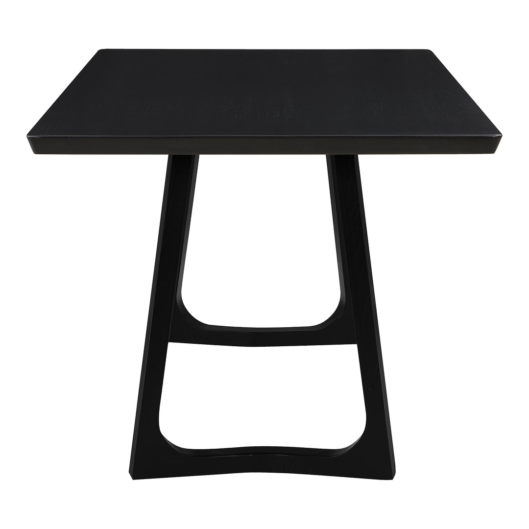 Moe's Home Collection - Silas Dining Table Black Ash - BC-1099-02-0 | American Home Furniture