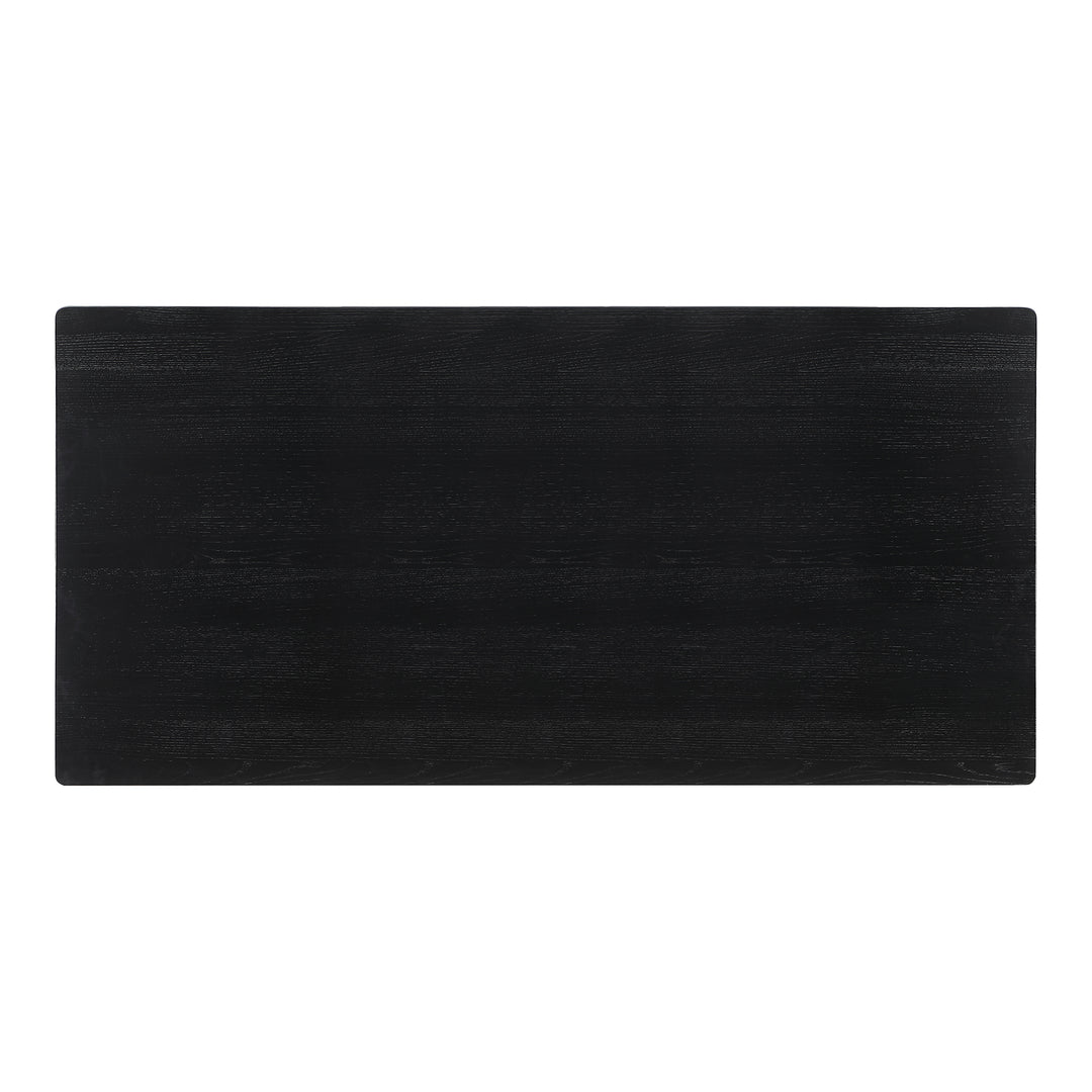 Moe's Home Collection - Silas Dining Table Black Ash - BC-1099-02-0 | American Home Furniture