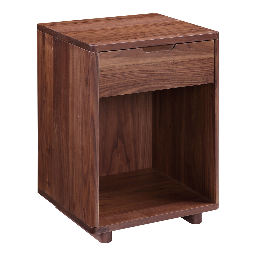 Moe's Home Collection - Osamu Walnut Nightstand - BC-1103-24 | American Home Furniture