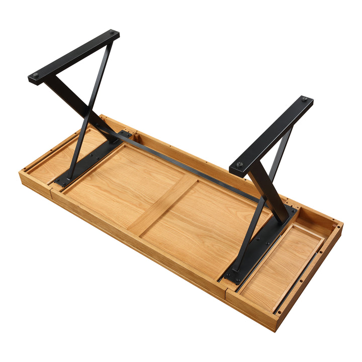 Moe's Home Collection - Profecto Desk Oak - BC-1107-24-0 | American Home Furniture