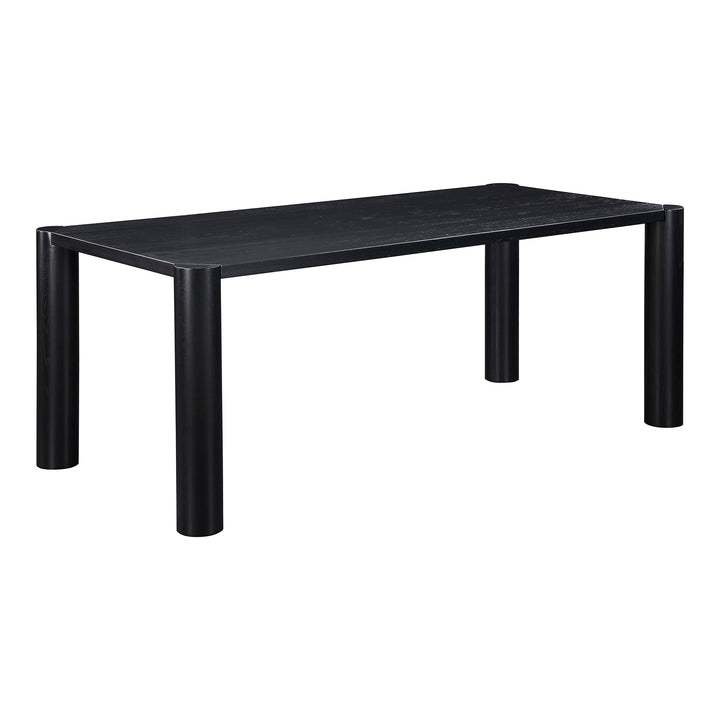 Moe's Home Collection - Post Dining Table Oak Black - BC-1111-02-0 | American Home Furniture