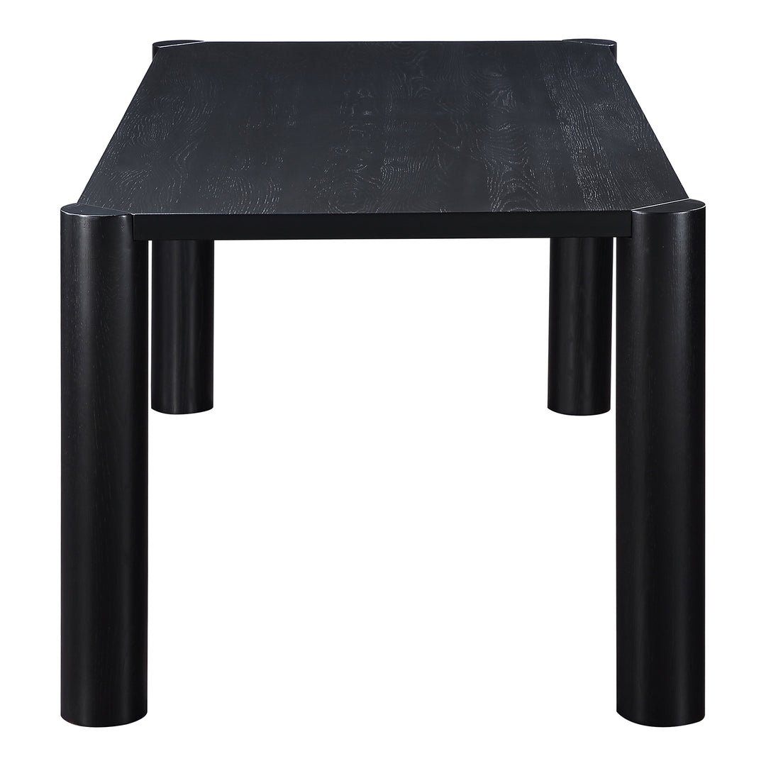 Moe's Home Collection - Post Dining Table Oak Black - BC-1111-02-0 | American Home Furniture