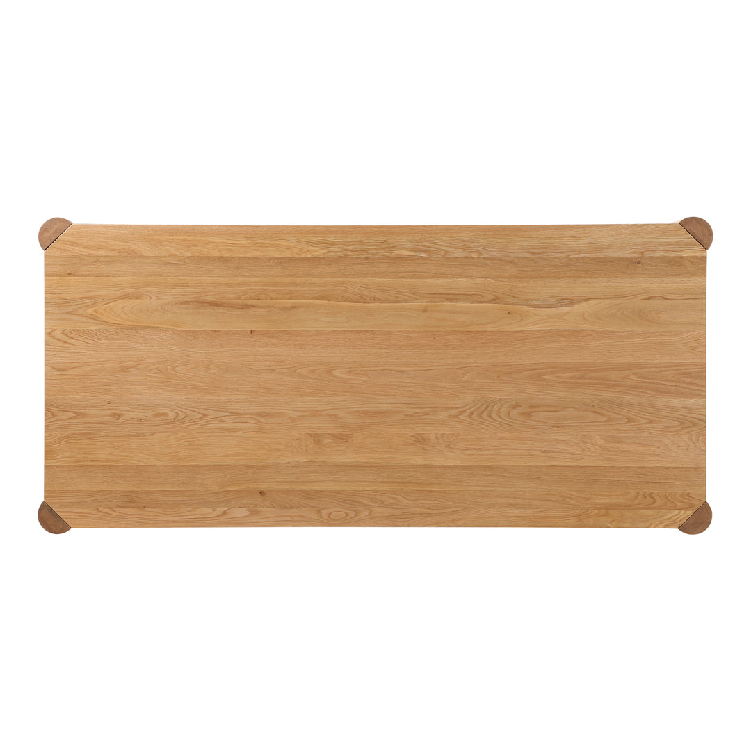 Moe's Home Collection - Post Dining Table Oak Natural - BC-1111-18-0 | American Home Furniture