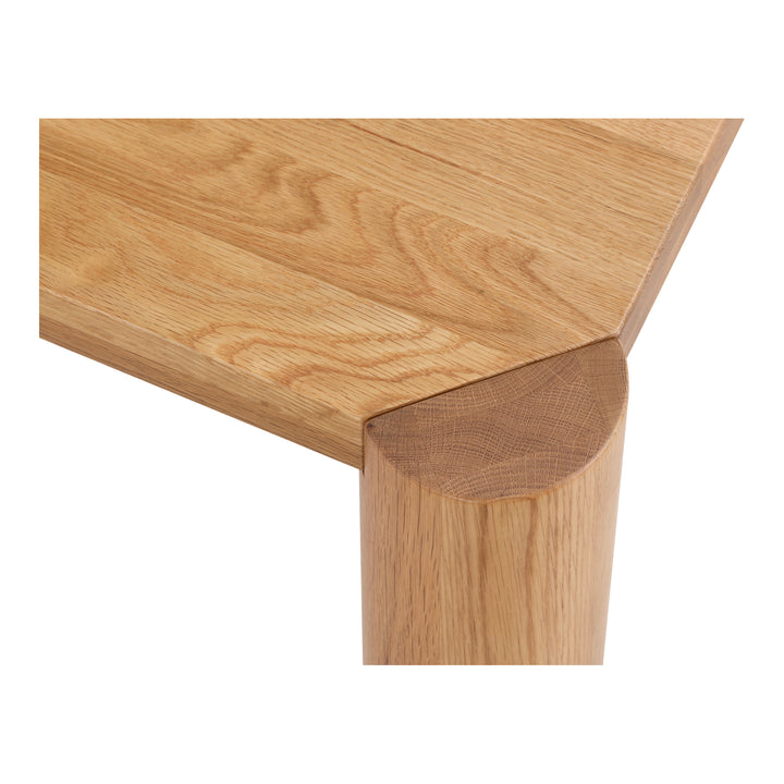 Moe's Home Collection - Post Dining Table Oak Natural - BC-1111-18-0 | American Home Furniture