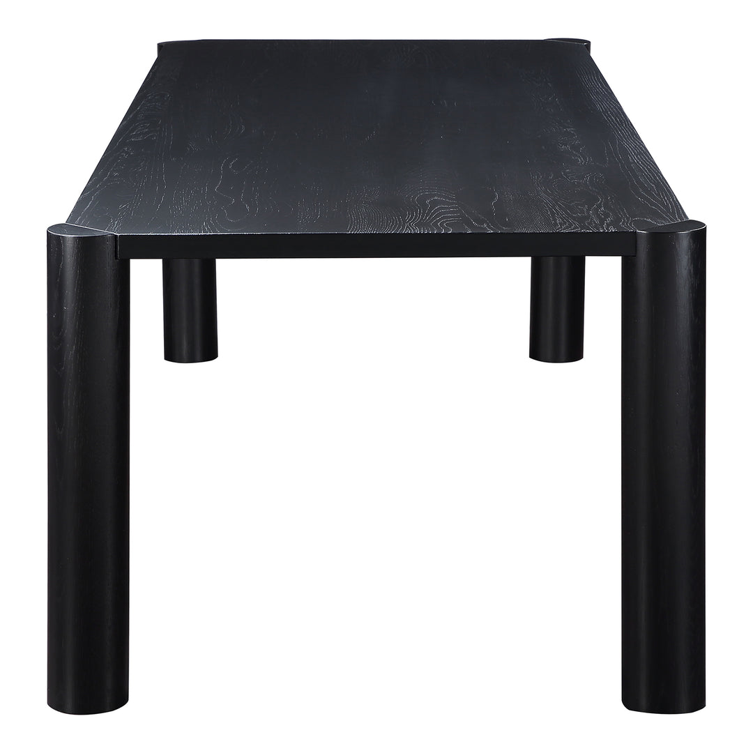Moe's Home Collection - Post Dining Table Large Oak Black - BC-1112-02-0 | American Home Furniture