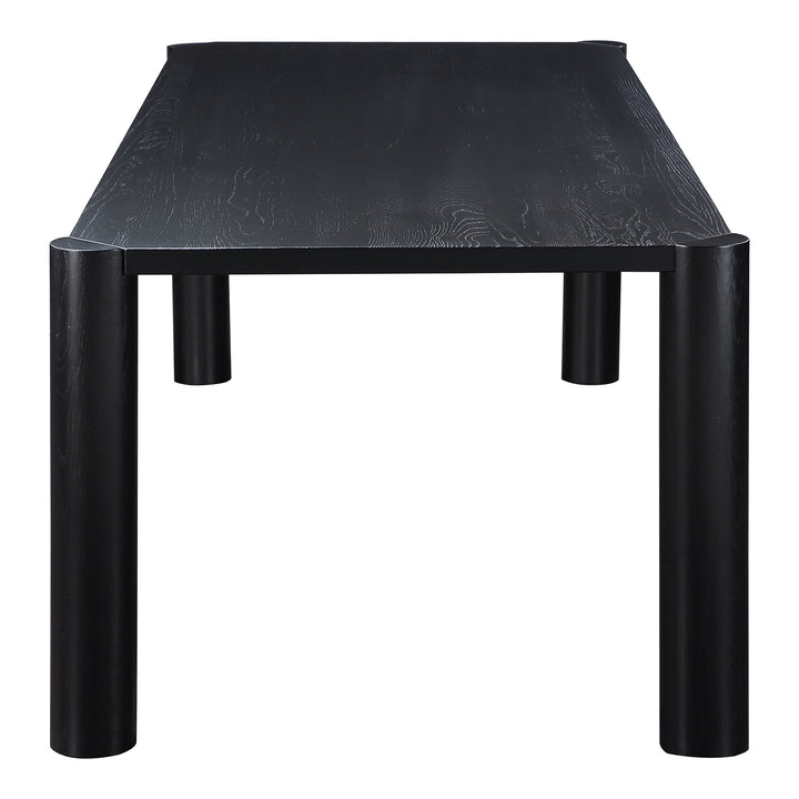 Moe's Home Collection - Post Dining Table Large Oak Black - BC-1112-02-0 | American Home Furniture