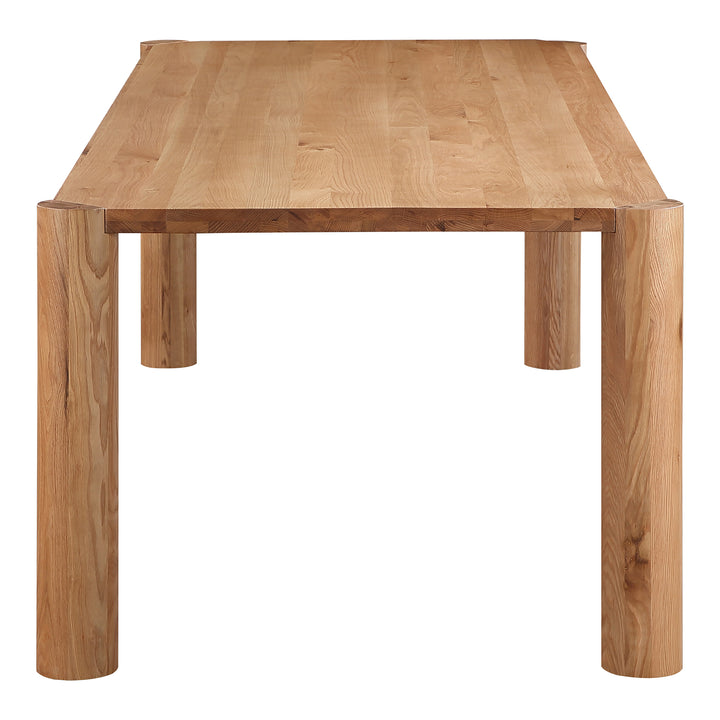 Moe's Home Collection - Post Dining Table Large Oak Natural - BC-1112-18-0 | American Home Furniture