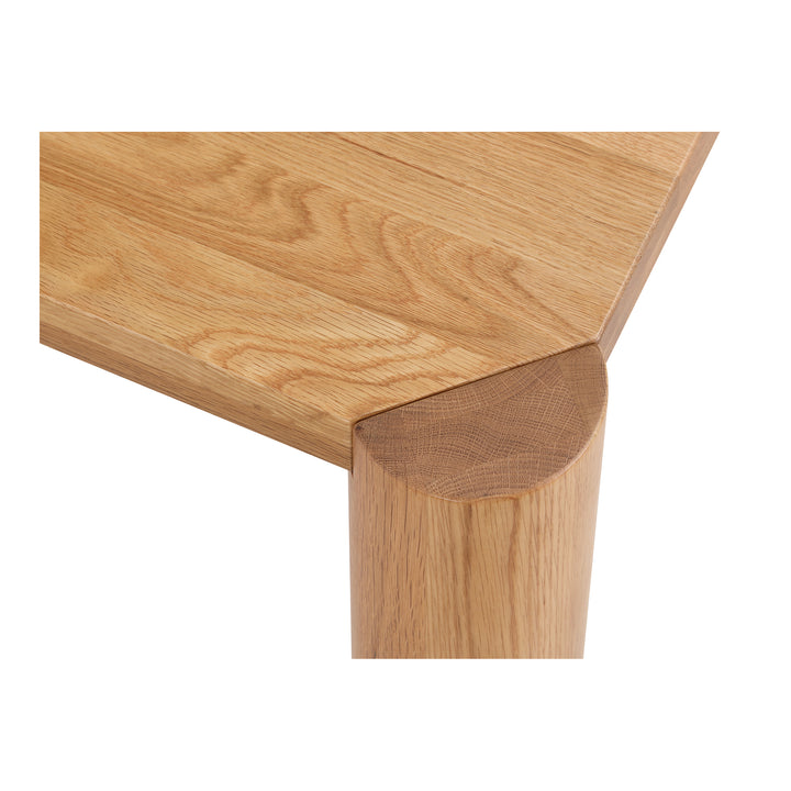 Moe's Home Collection - Post Dining Table Large Oak Natural - BC-1112-18-0 | American Home Furniture