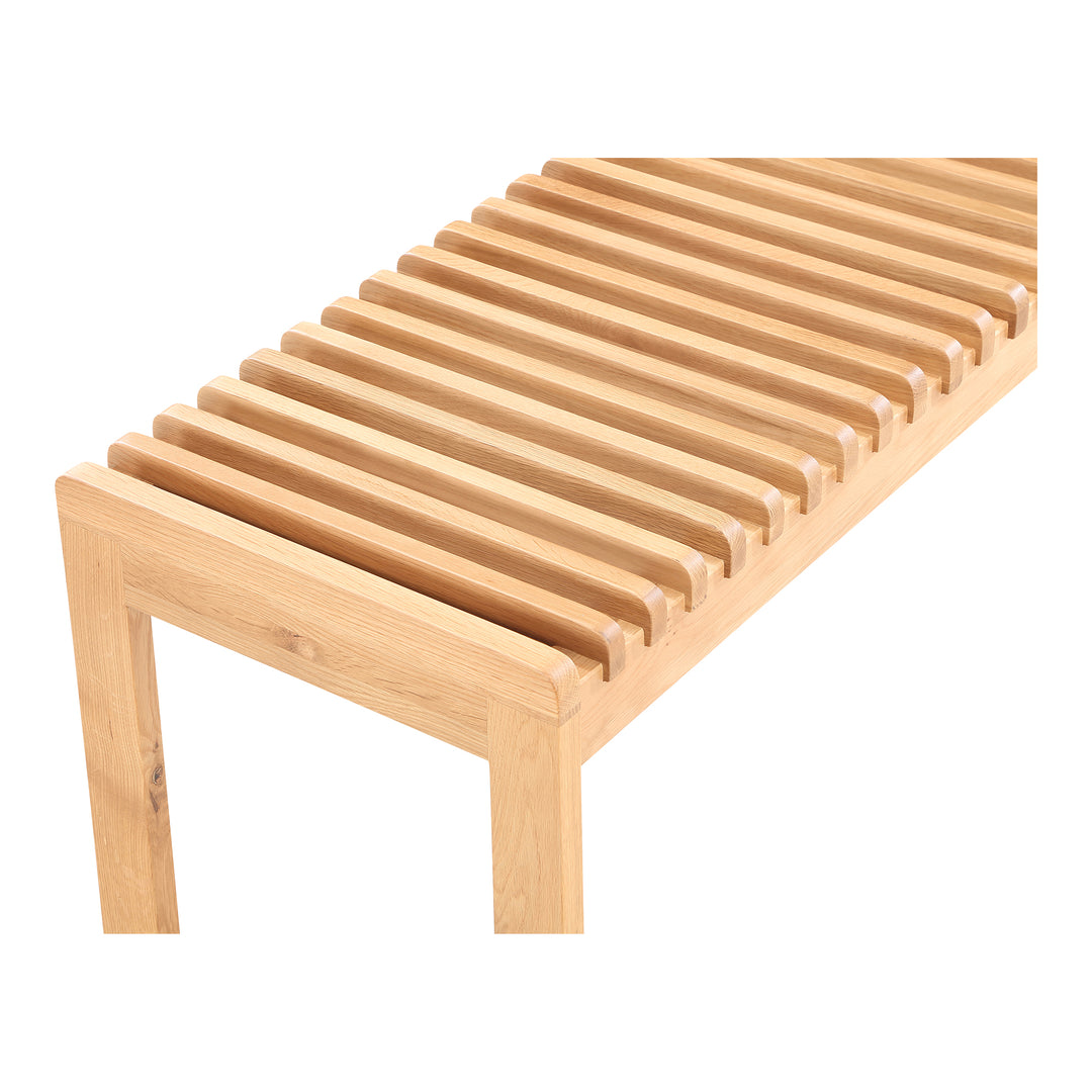 Moe's Home Collection - Rohe Oak Bench Natural - BC-1113-24 | American Home Furniture