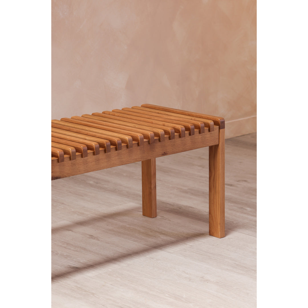 Moe's Home Collection - Rohe Oak Bench Natural - BC-1113-24 | American Home Furniture