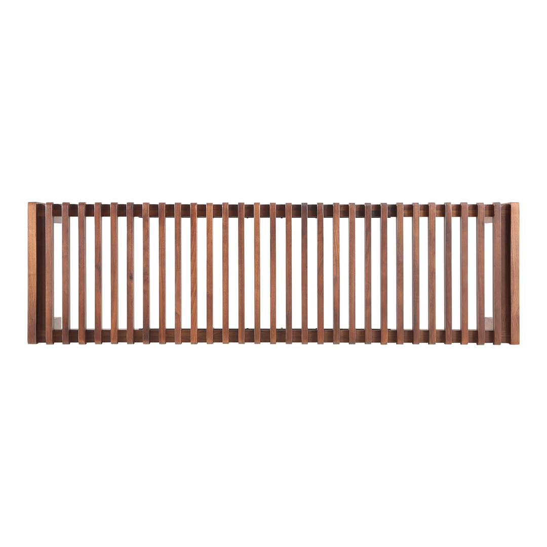 Moe's Home Collection - Rohe Walnut Bench Natural - BC-1114-03 | American Home Furniture