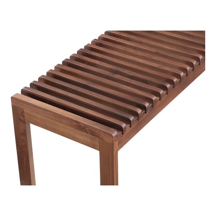 Moe's Home Collection - Rohe Walnut Bench Natural - BC-1114-03 | American Home Furniture