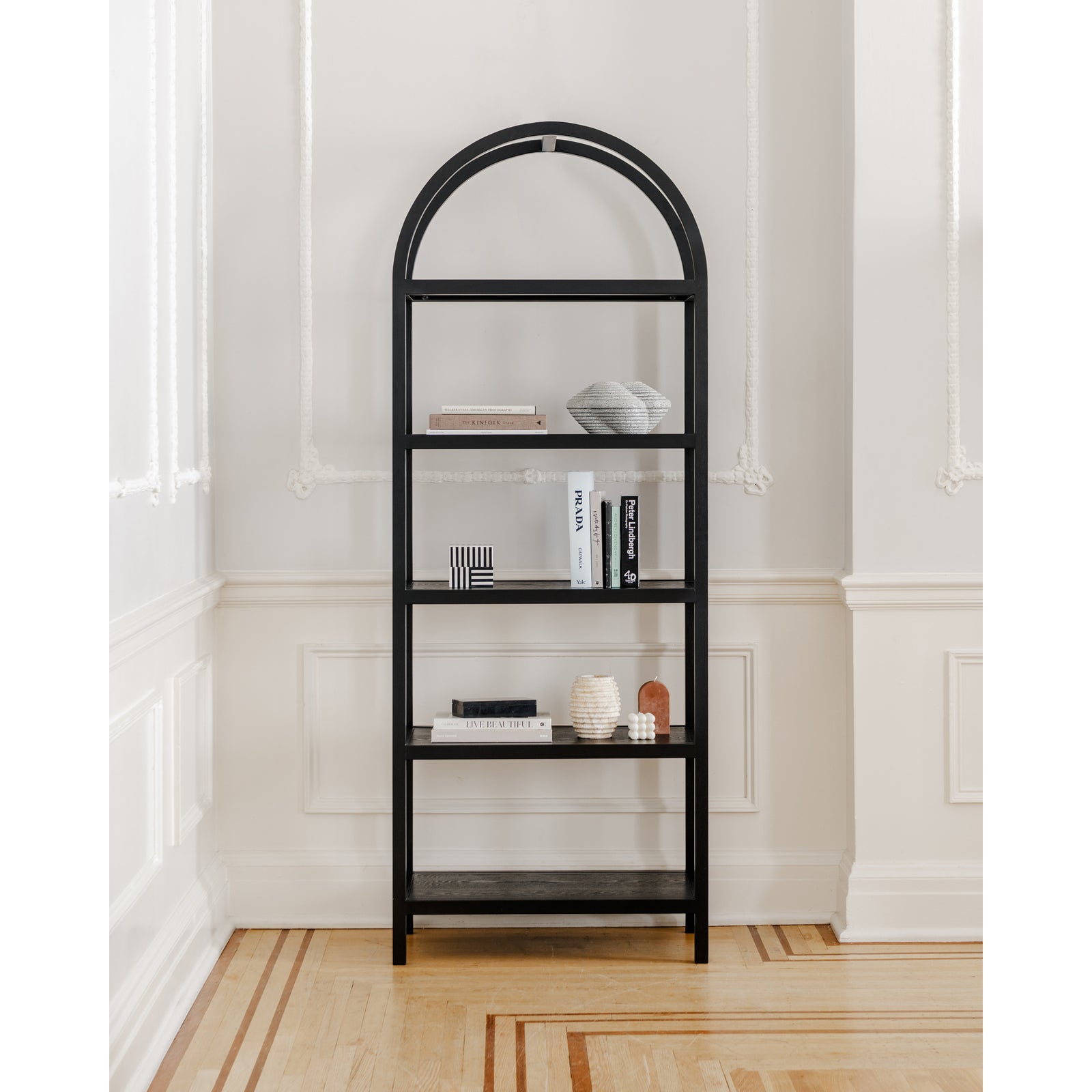 Moe's Home Collection - Eero Bookcase Black - BC-1115-02 | American Home Furniture