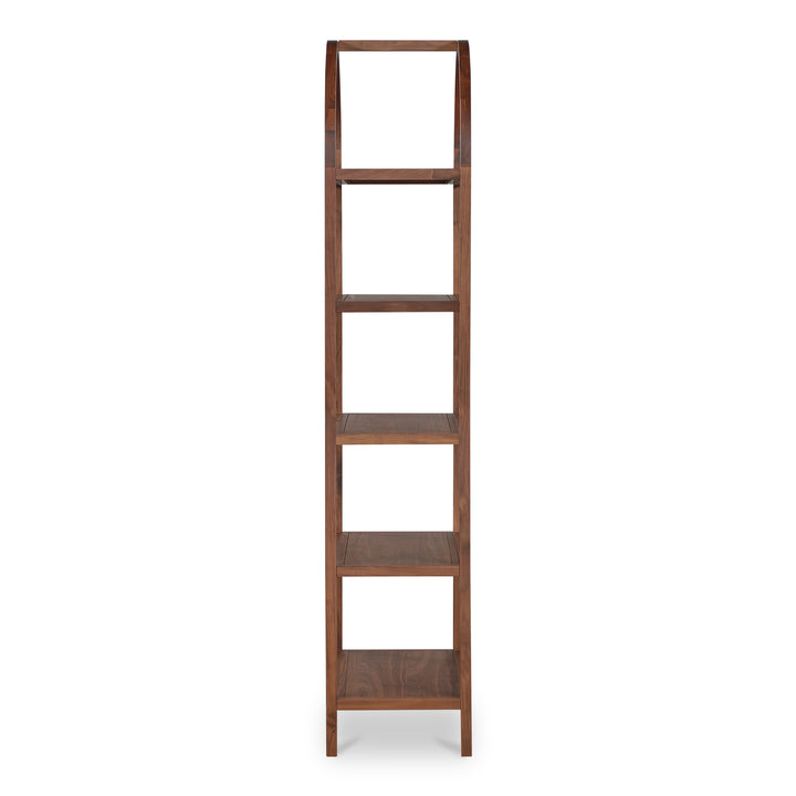 Moe's Home Collection - Eero Bookcase Walnut - BC-1115-03 | American Home Furniture