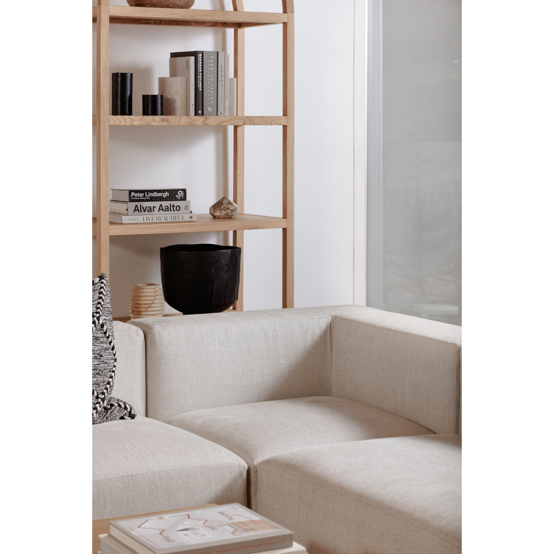 Moe's Home Collection - Eero Bookcase Natural - BC-1115-24 | American Home Furniture