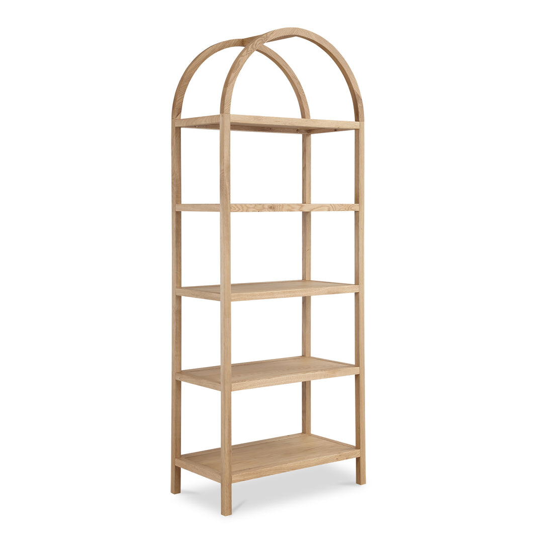 Moe's Home Collection - Eero Bookcase Natural - BC-1115-24 | American Home Furniture