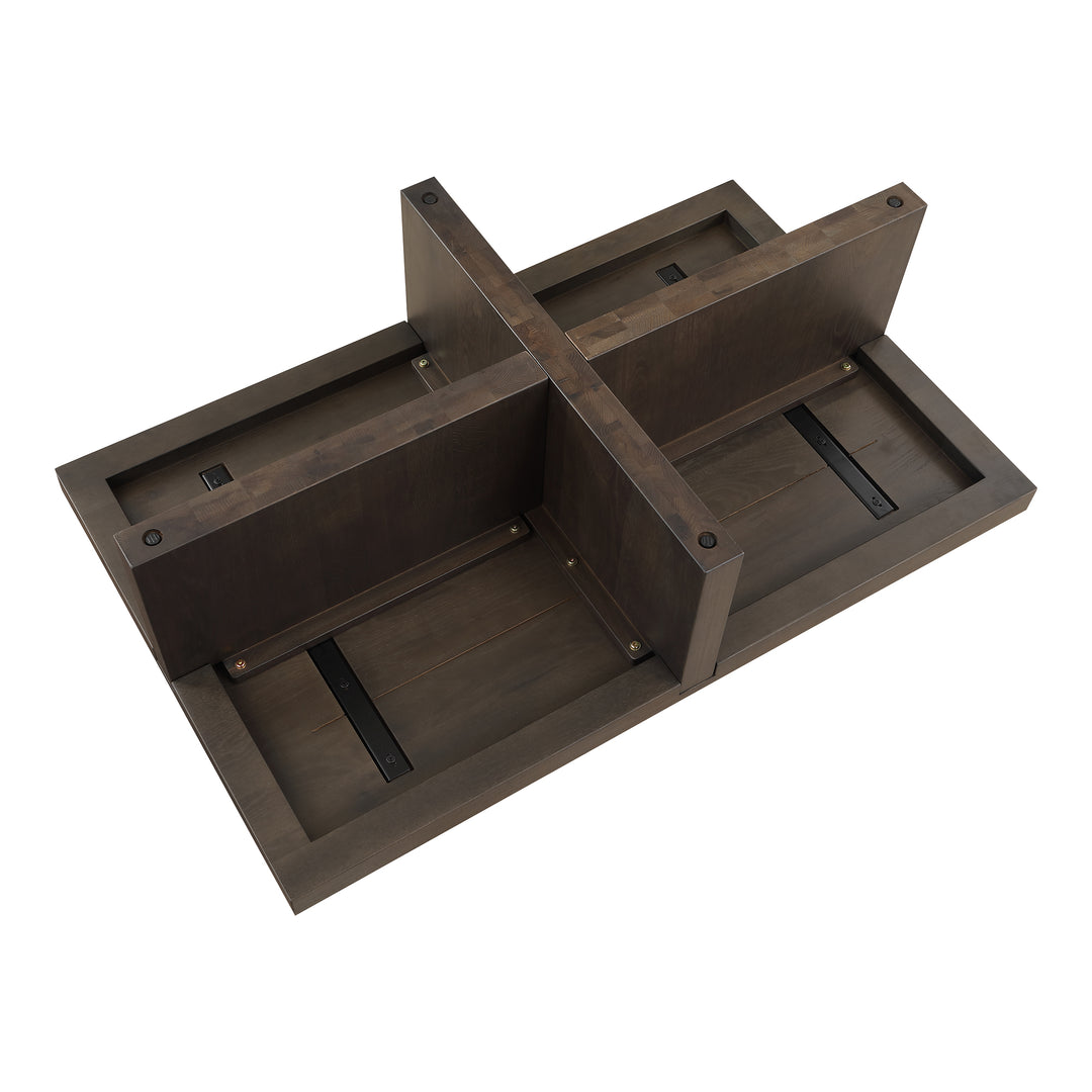 Moe's Home Collection - Folke Coffee Table Dark Brown - BC-1116-21 | American Home Furniture