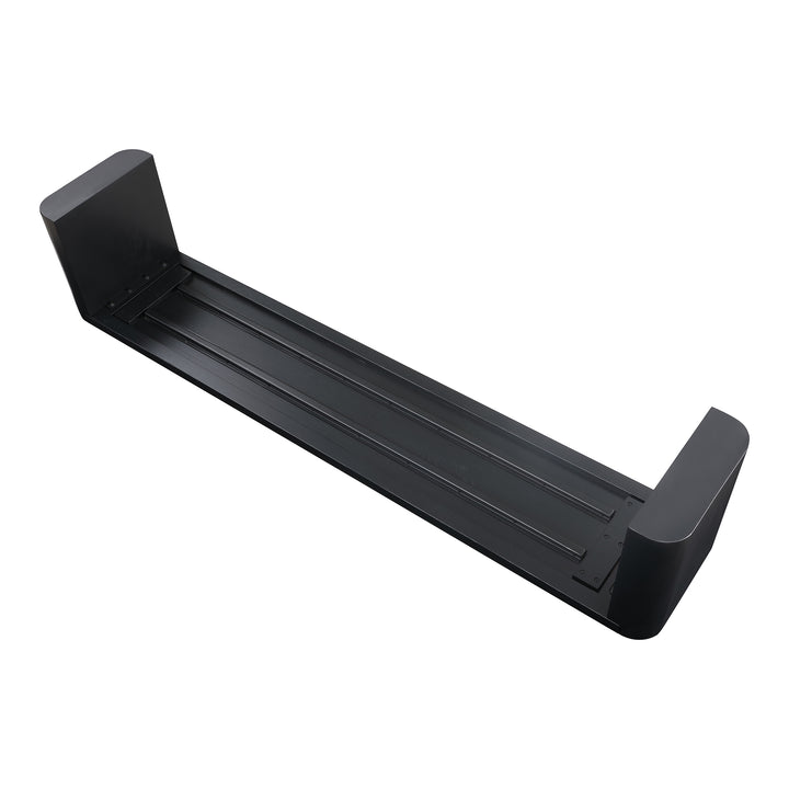 Moe's Home Collection - Post Dining Bench Large Black - BC-1121-02-0 | American Home Furniture
