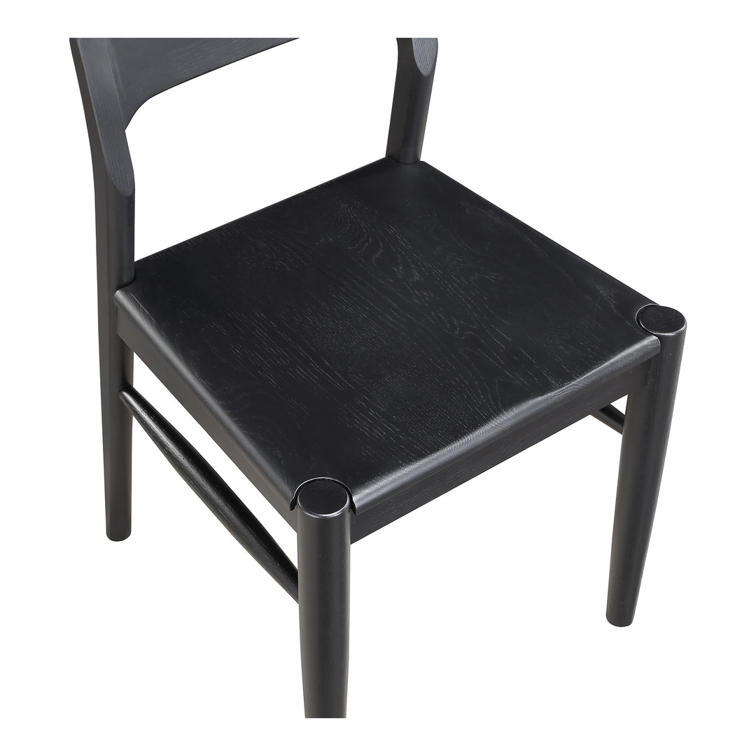 Moe's Home Collection - Owing Dining Chair Black - Set of 2 - BC-1123-02 | American Home Furniture