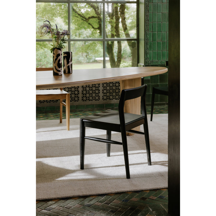Moe's Home Collection - Owing Dining Chair Black - Set of 2 - BC-1123-02 | American Home Furniture