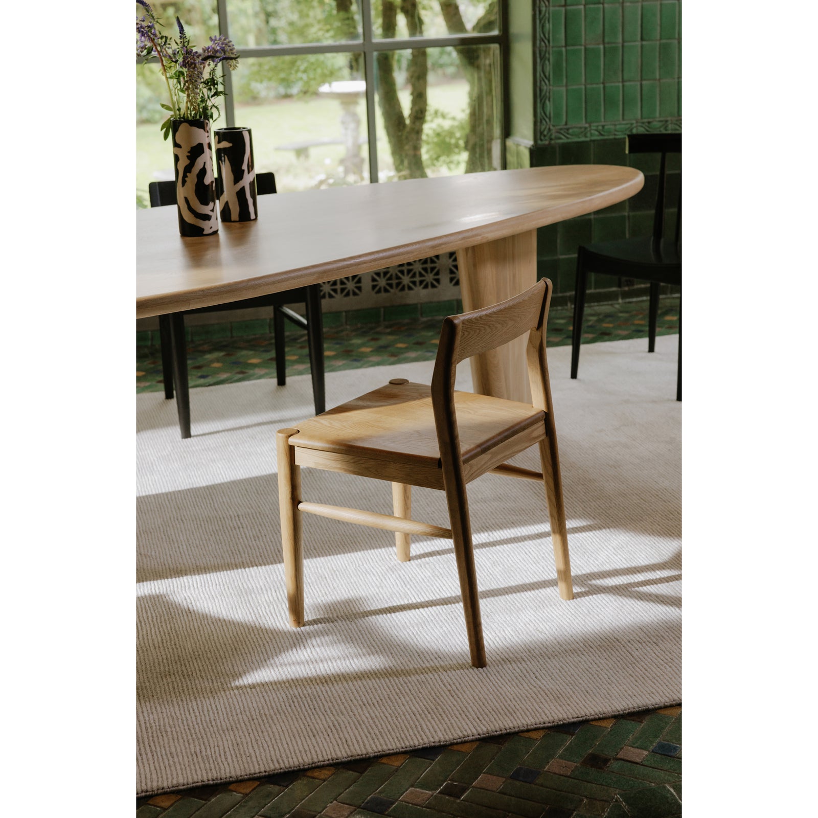Moe's Home Collection - Owing Dining Chair Oak - Set of 2 - BC-1123-24 | American Home Furniture